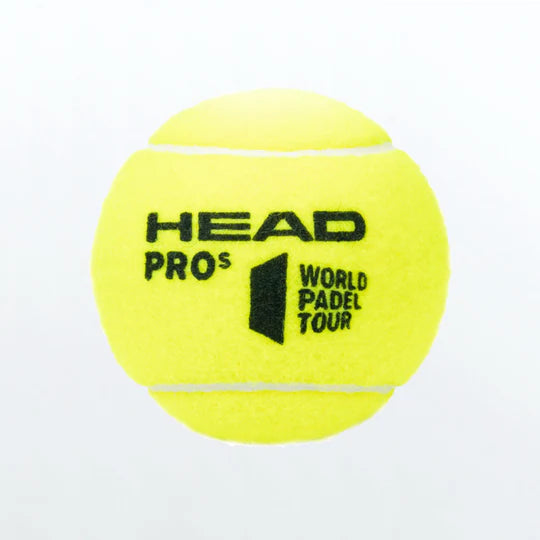 HEAD PRO S Padel Balls (3 pcs) [BB]