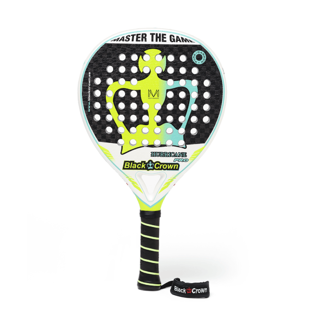 Black Crown Hurricane PRO Padel Racquet