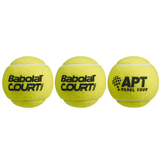 Babolat Court X3 Padel Balls - 3 balls can [BB]